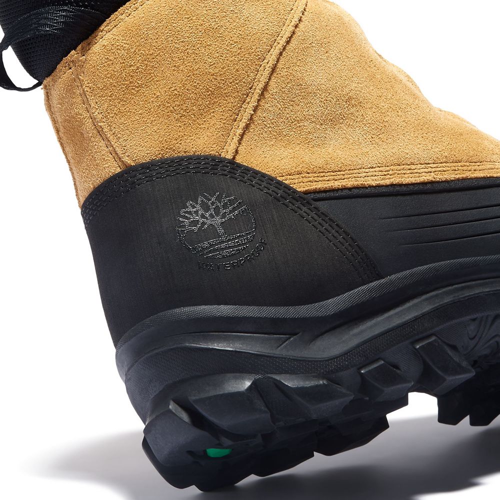 Botas de Inverno Masculino - Timberland Snowblades Tall - LJQOX5493 - Marrom/Pretas